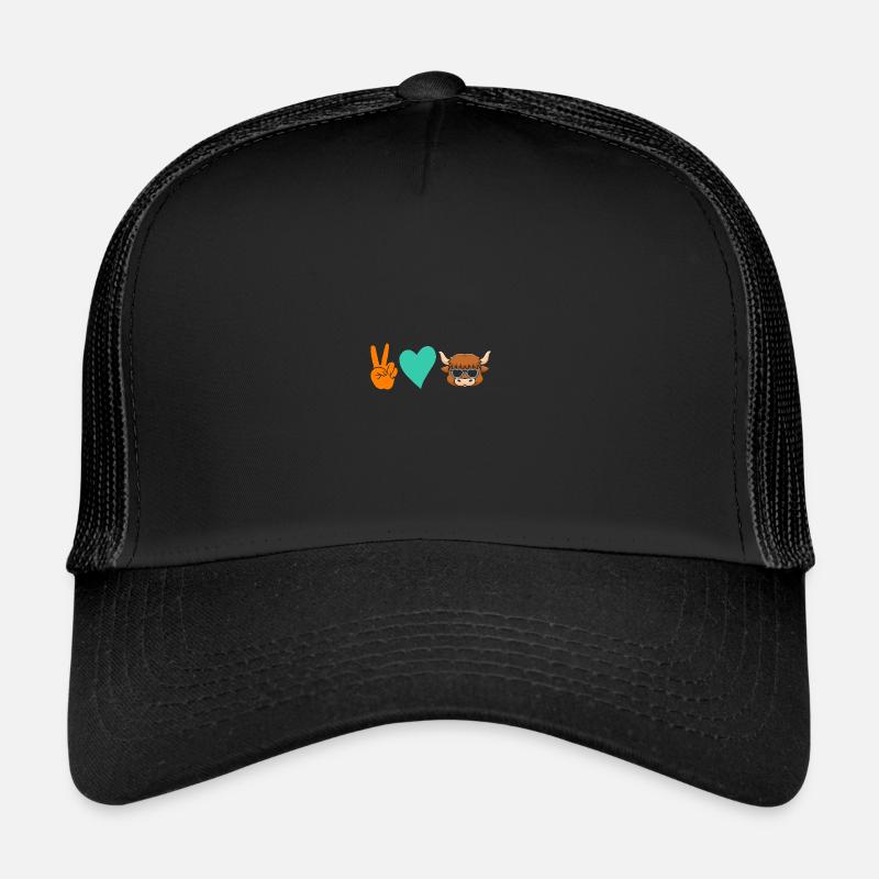 Bovins de buffle Bœufs Casquette trucker 