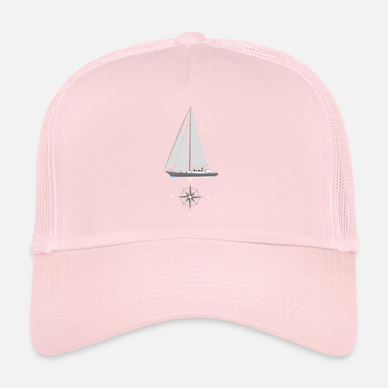 J'adore mon bateau, mon bateau et mon lac Casquette trucker 