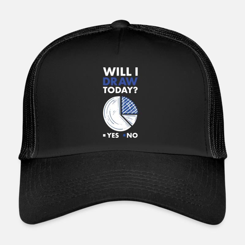 Drawer Will I Dance Today Trucker Cap