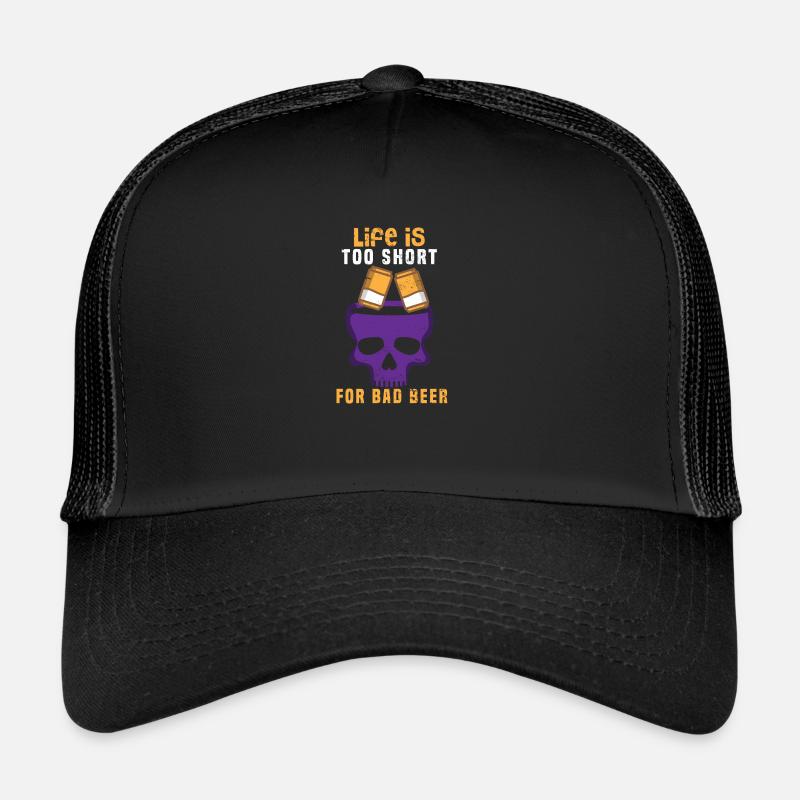 Bier Biertrinker Party Kneipe Alkohol Trucker Cap