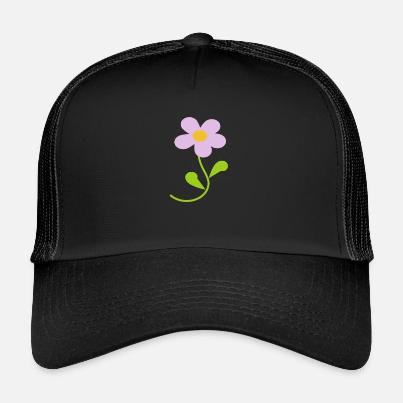 Fleur fleur pastel fleurs fleurs pastel lilas Casquette trucker 