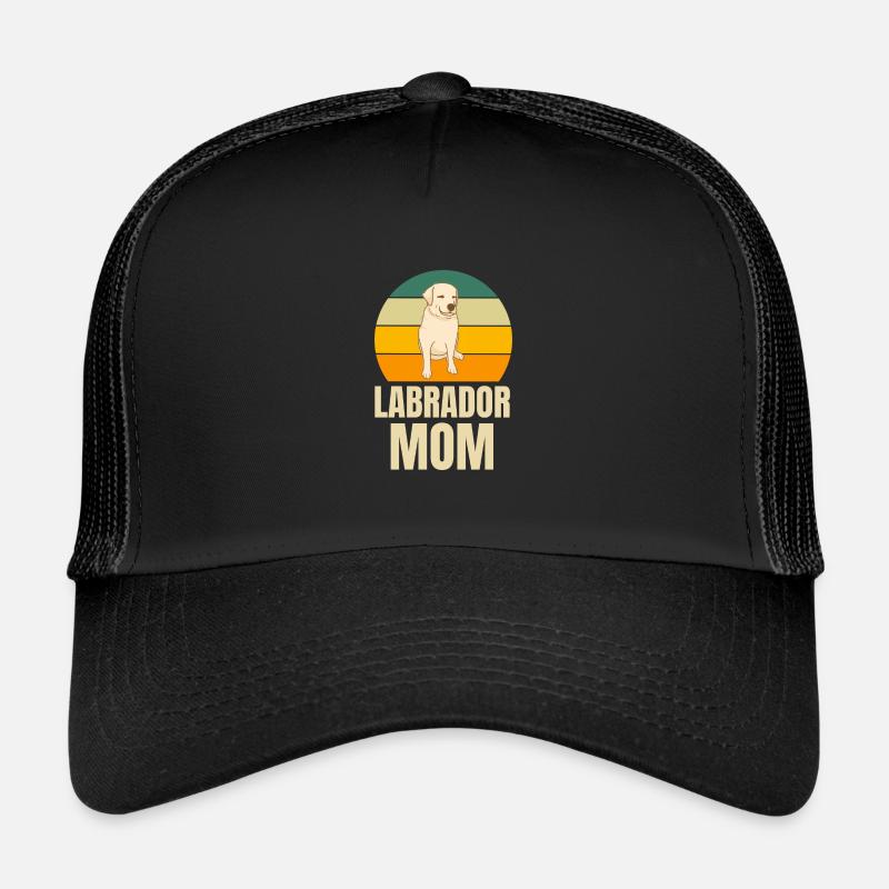 Retro Dogs Labrador Mama Trucker Cap