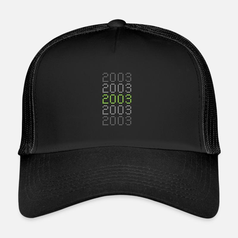 Année 2003 Casquette trucker 