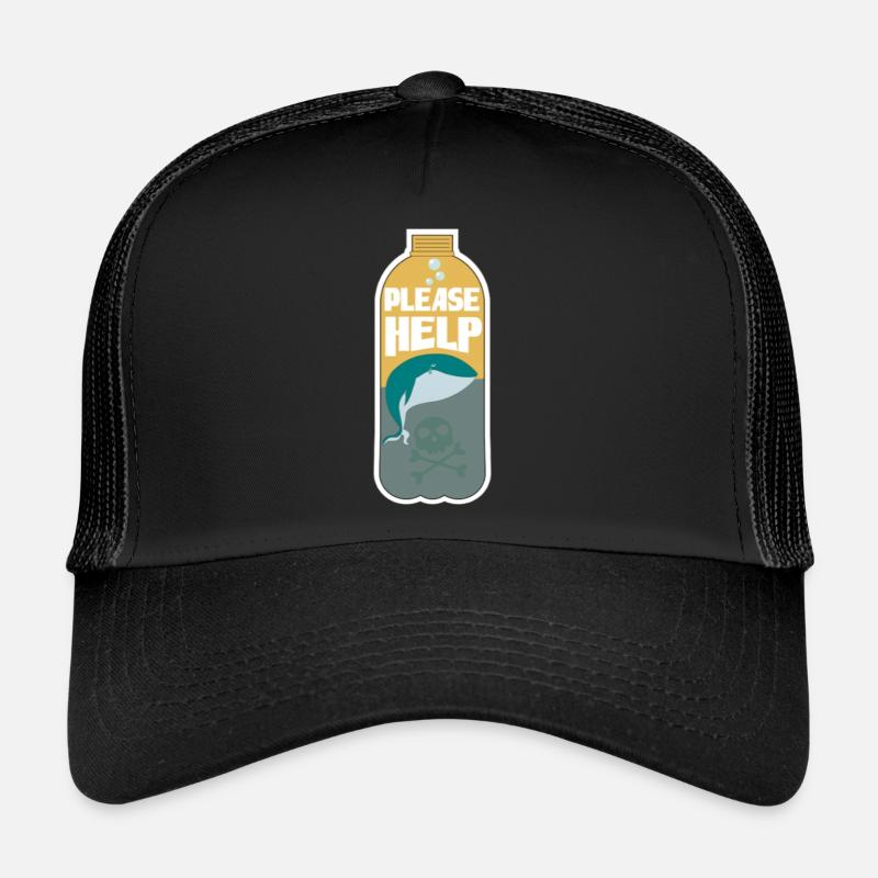 Recycled Environment co2 Climate Change Planet Nature Trucker Cap