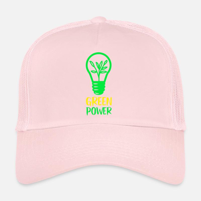 Green Power - Renewable Energy Trucker Cap