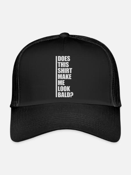 look soon citation de chemise - Casquette trucker  - noir/noir - Devant