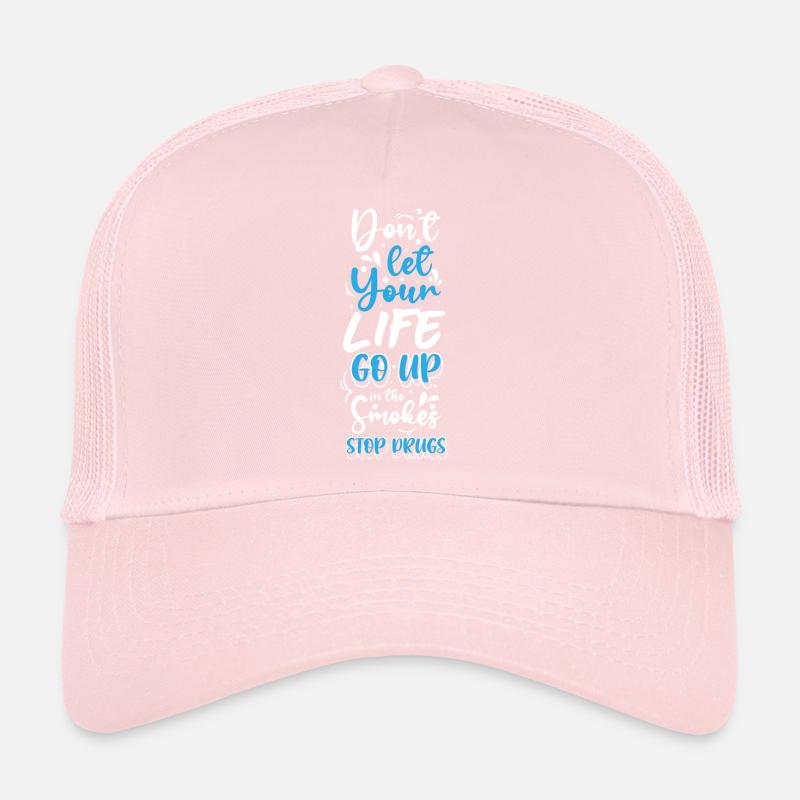 Joint à bord droit propre et sans médicament Casquette trucker 