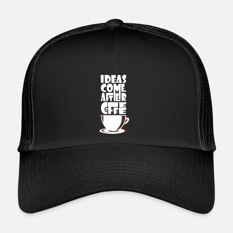 Coffee Coffee Coffee Casquette trucker 
