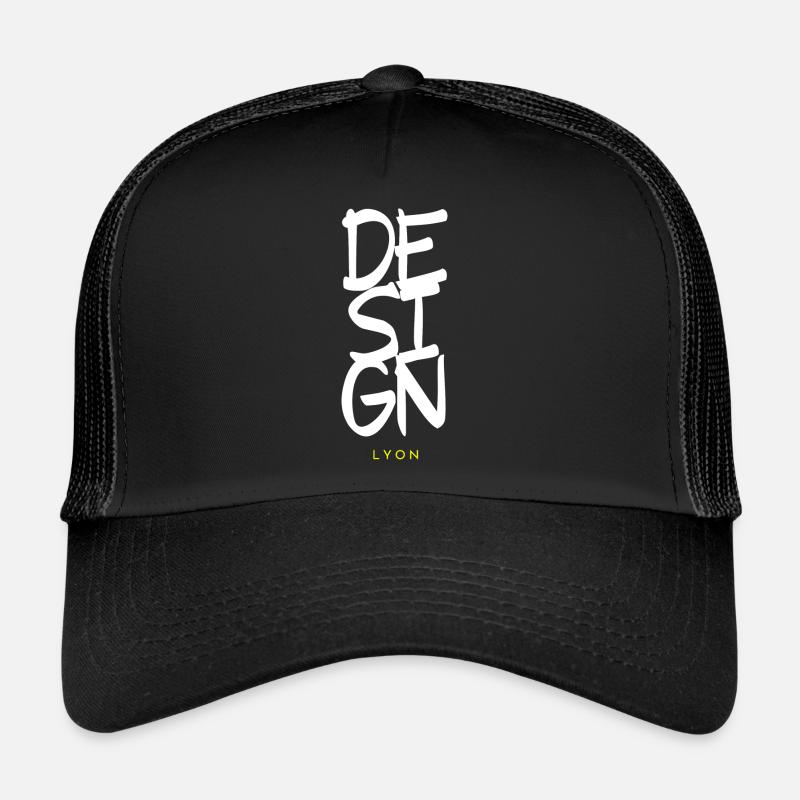 Design Blanc Minimaliste Casquette trucker 