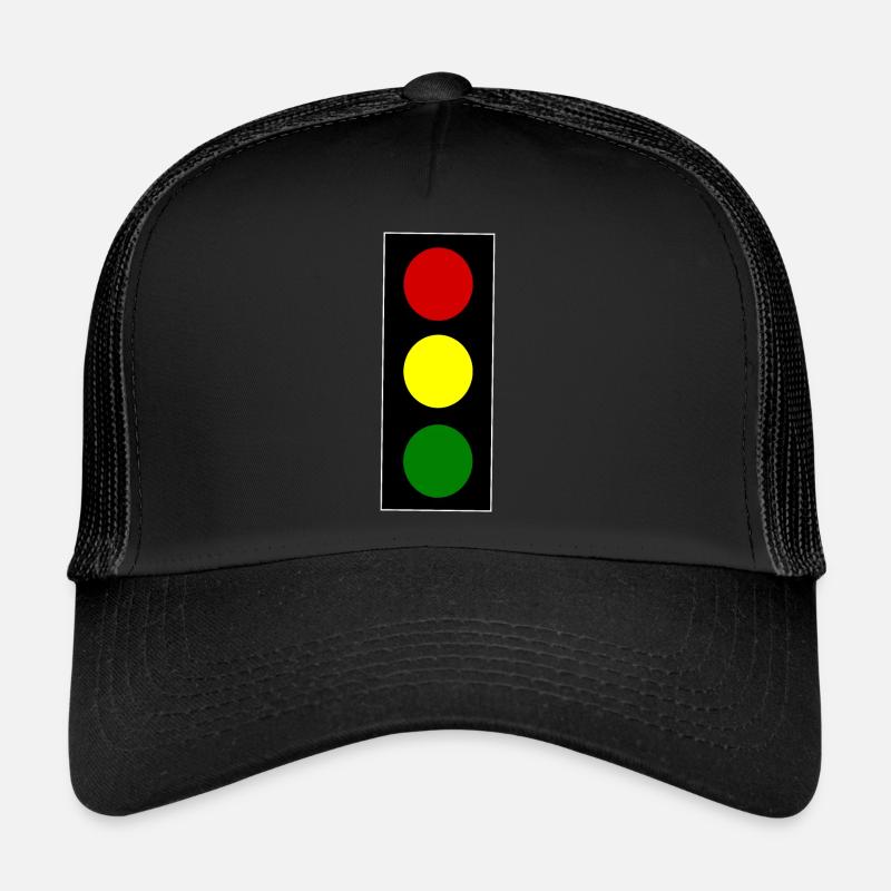 Ampel - Trucker Cap - Schwarz/Schwarz