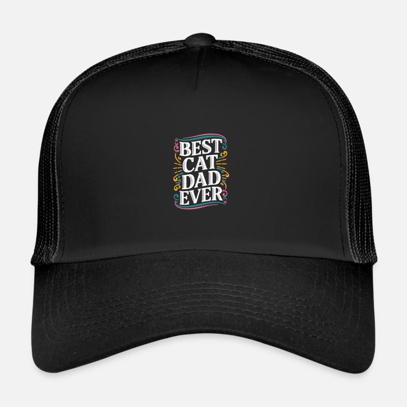 Bester Katzenvater aller Zeiten Trucker Cap