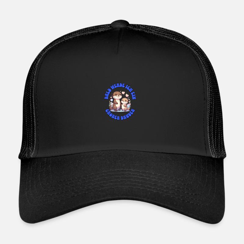 Bald werde ich ein großer Bruder Trucker Cap