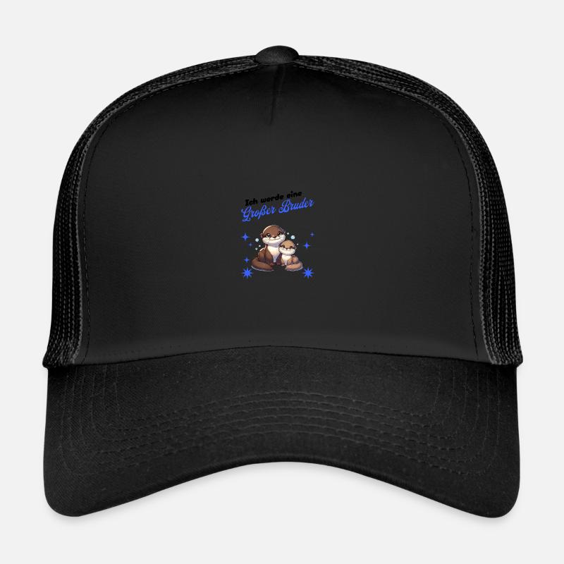 Ich werde ein Großer Bruder Trucker Cap