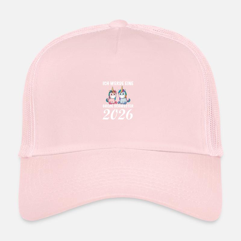 Ich Werde Eine Große Schwester 2026 Einhorn Trucker Cap