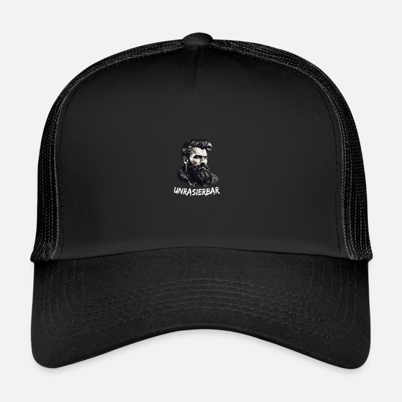 Lustiger Bart Spruch Unrasierbar Wikinger Trucker Cap