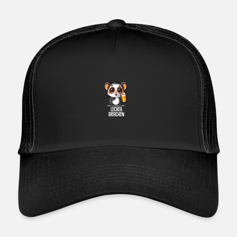 Lecker Bierchen Sad Hamster Meme Bier Alkohol Trucker Cap