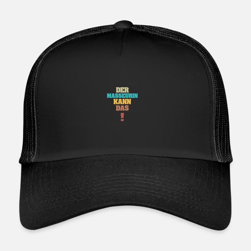 Gift for masseuse Trucker Cap