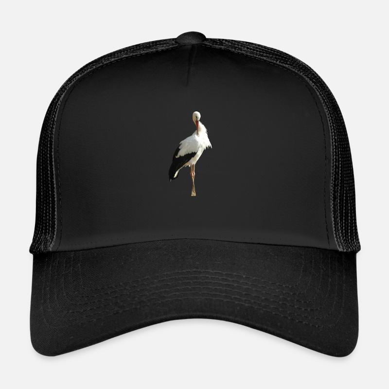 Master Adebar is a baby messenger and good luck charm Trucker Cap