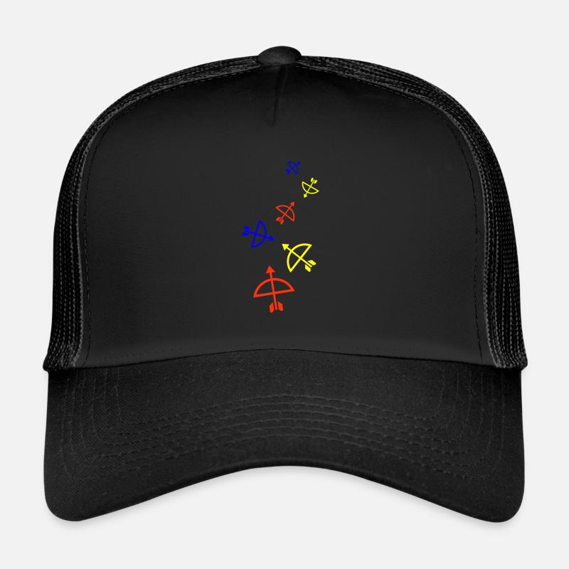Bow and arrow Trucker Cap