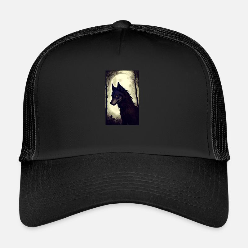 Werewolf | Wolf | Mythical creatures | Monsters | Mystical Trucker Cap