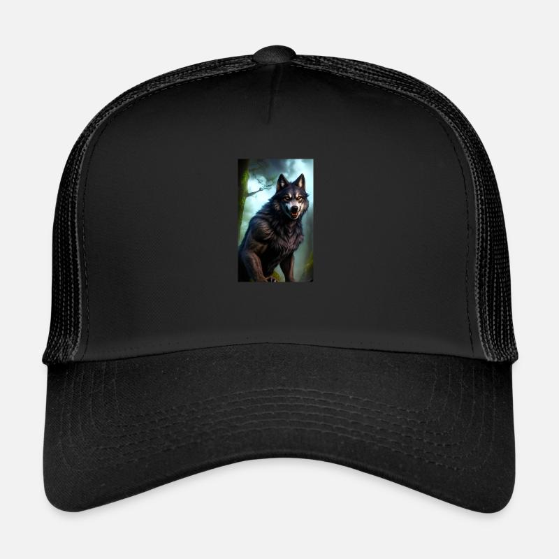 Werewolf | Wolf | Mythical creatures | Monsters | Mystical Trucker Cap