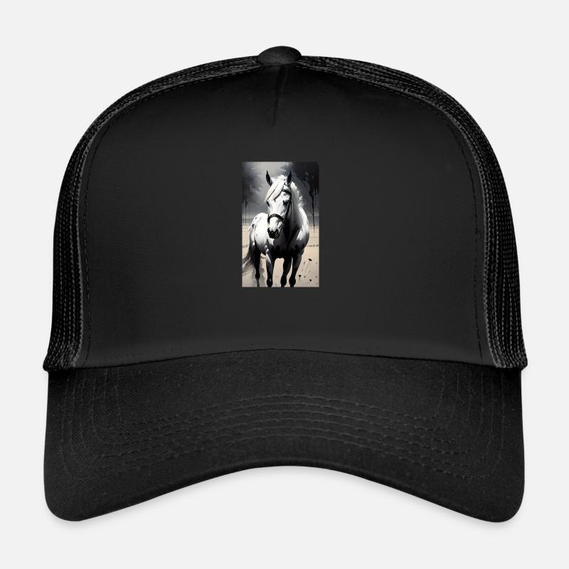 Pferd | reiten | Tier | Reittier | Bunt Trucker Cap
