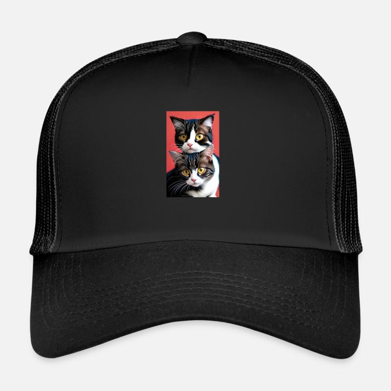 Katze | Haustier | Katzenfan | niedlich | Kätzchen Trucker Cap