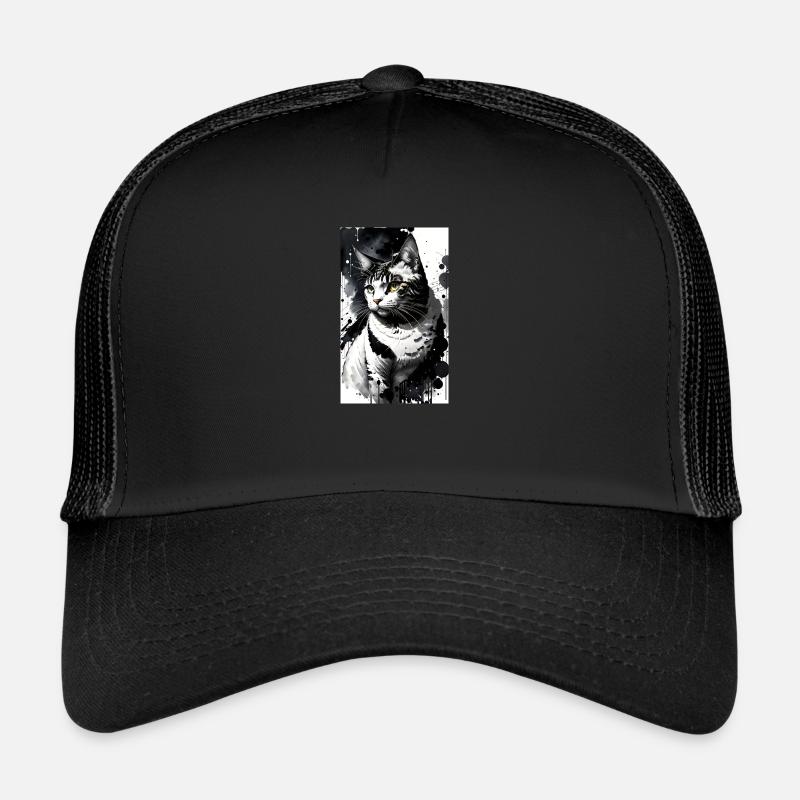 Chat | Animal de compagnie | Fan de chat | mignon | Chaton Casquette trucker 