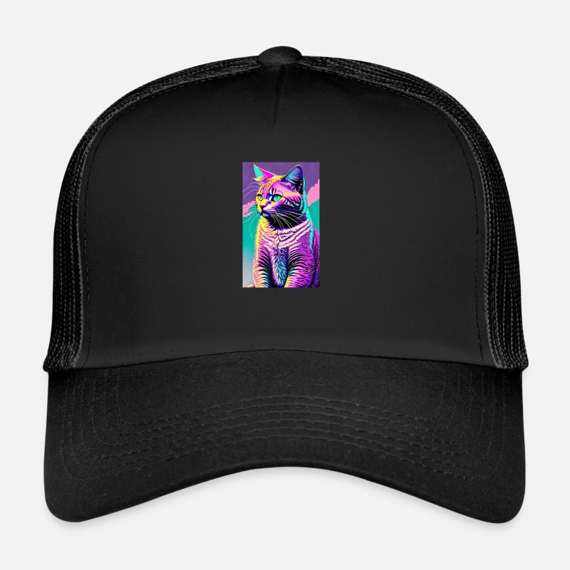 Chat | Animal de compagnie | Fan de chat | mignon | Chaton Casquette trucker 