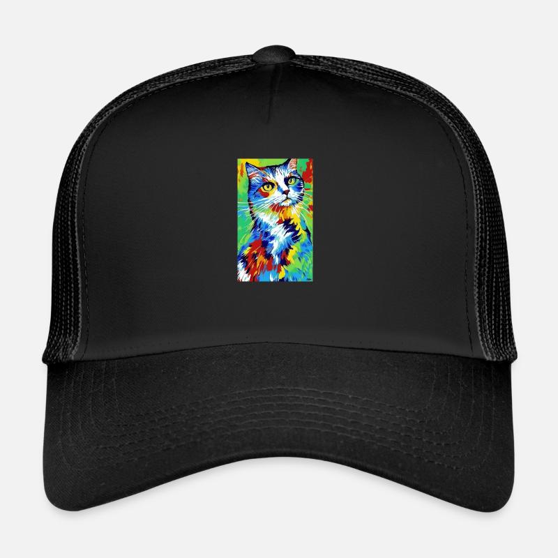 Chat | Animal de compagnie | Fan de chat | mignon | Chaton Casquette trucker 