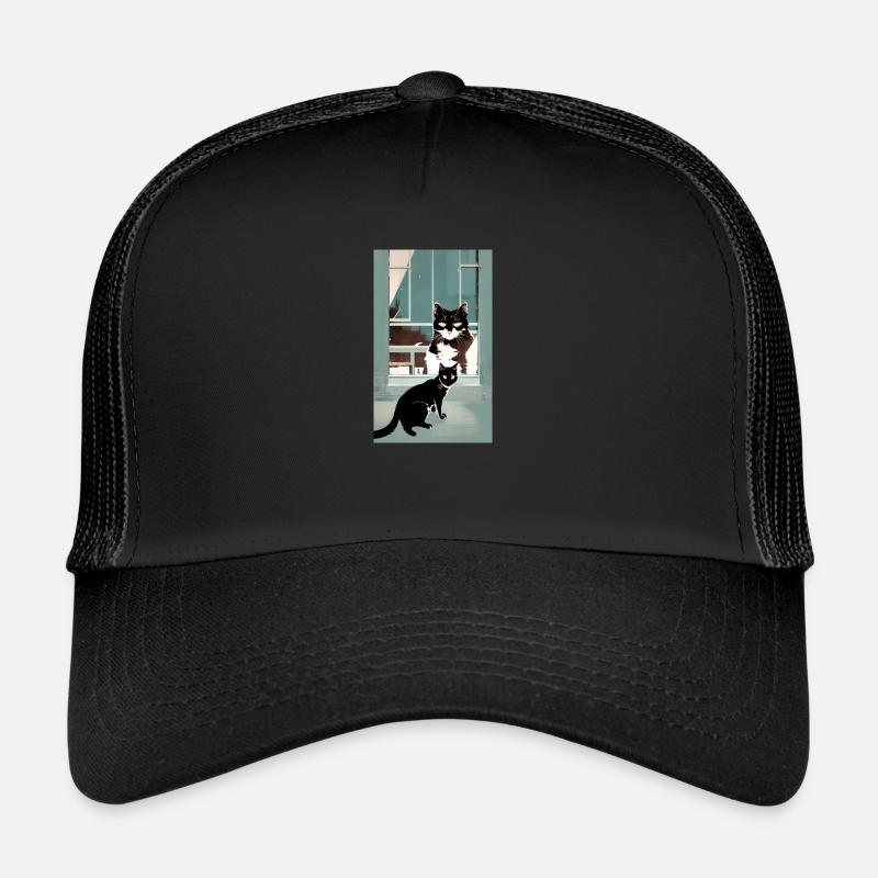 Chat | Animal de compagnie | Fan de chat | mignon | Chaton Casquette trucker 