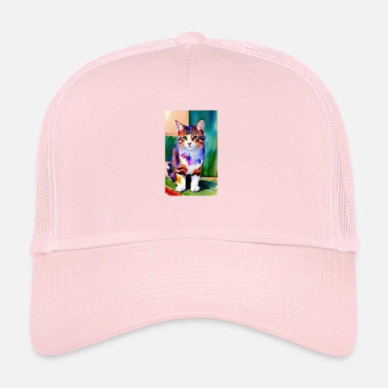 Chat | Animal de compagnie | Fan de chat | mignon | Chaton Casquette trucker 