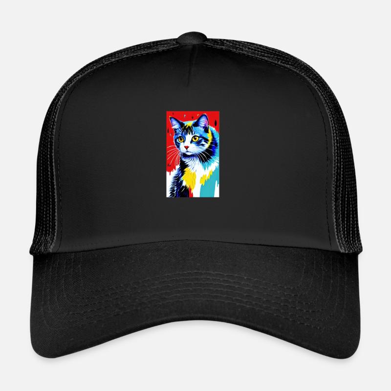 Chat | Animal de compagnie | Fan de chat | mignon | Chaton Casquette trucker 