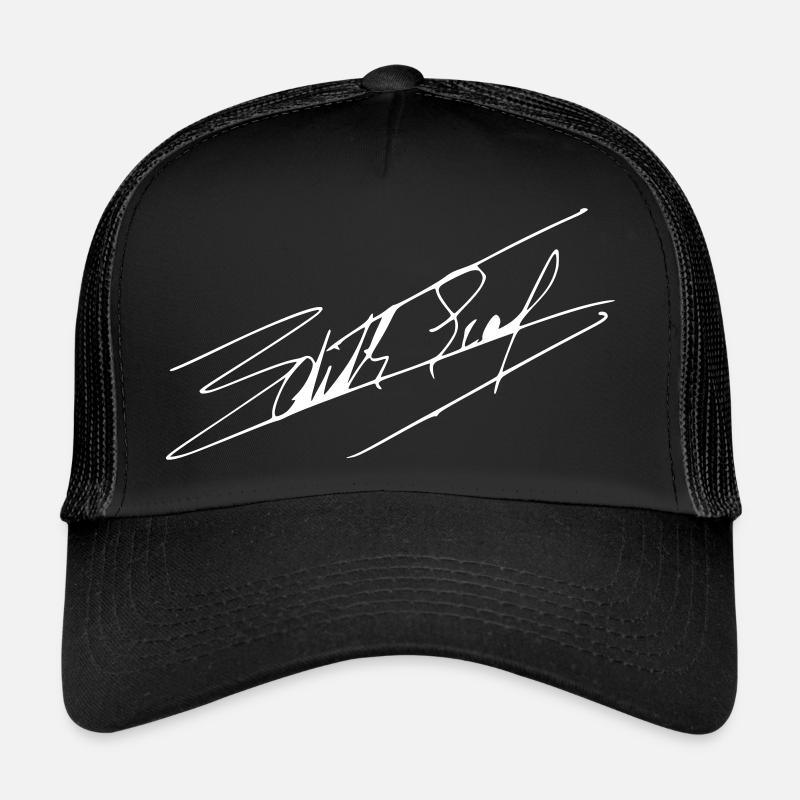 Autographe d'Édith Piaf Casquette trucker 