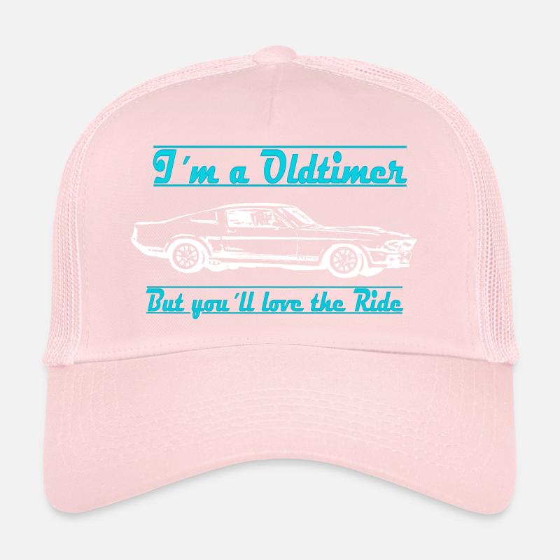 oldtimer white Trucker Cap