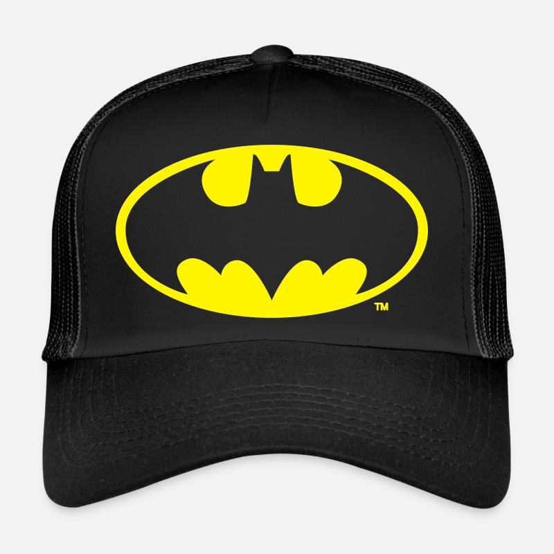 DC Comics Batman Logo gold - Trucker Cap - black/black