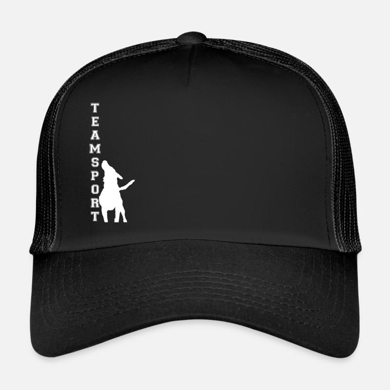 Teamsport Design - Trucker Cap - Schwarz/Schwarz