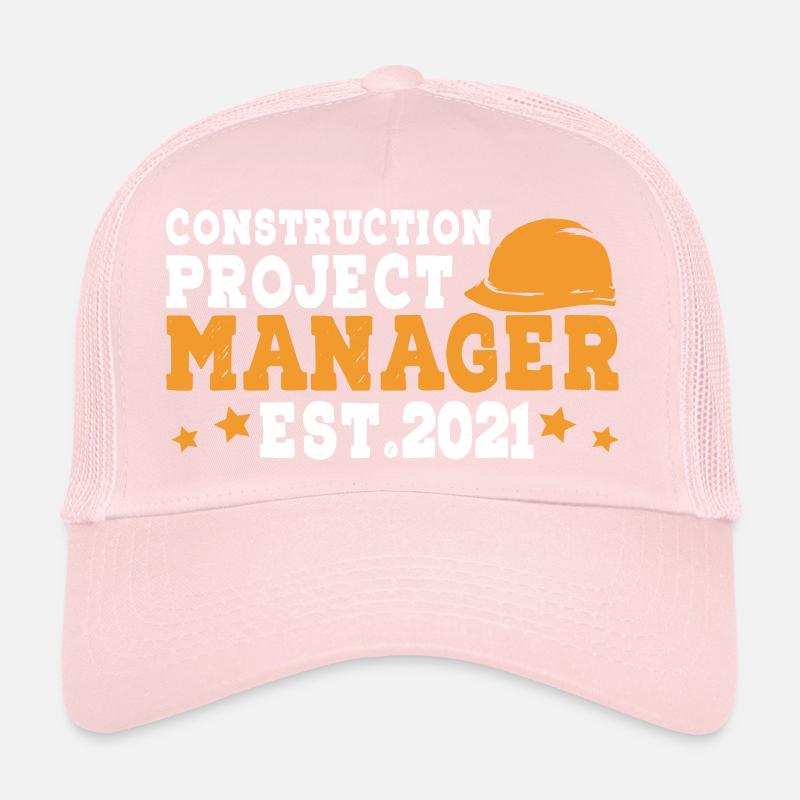 Chef de projet de construction Casquette trucker 