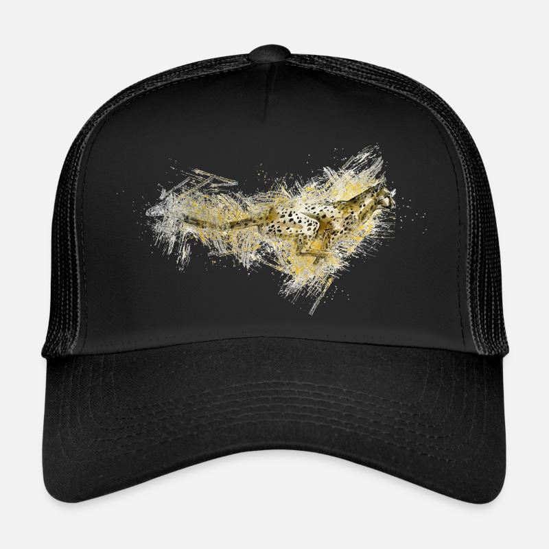 Gepard - Trucker Cap - Schwarz/Schwarz