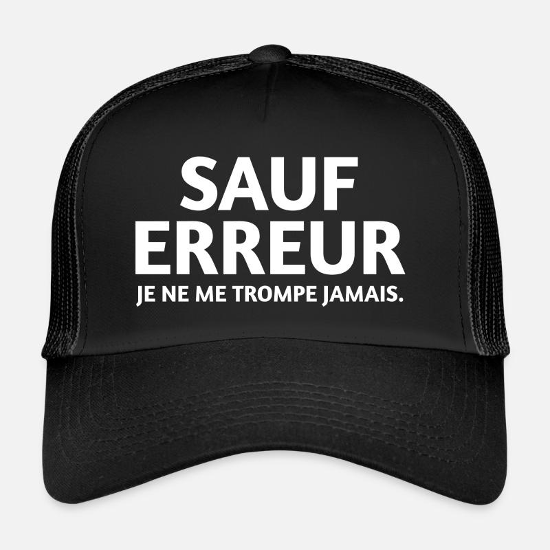 citation drôle, citation drôle Casquette trucker 