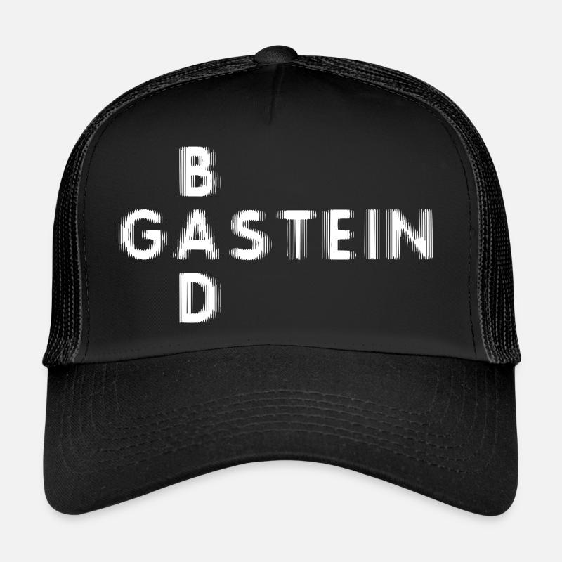 | de lettrage Bad Gastein Vacances Gastein Valley Casquette trucker 