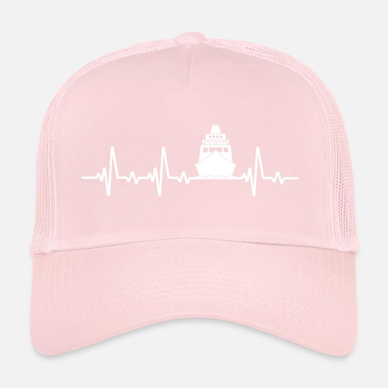 Croisière heartbeat bateau de croisière Casquette trucker 