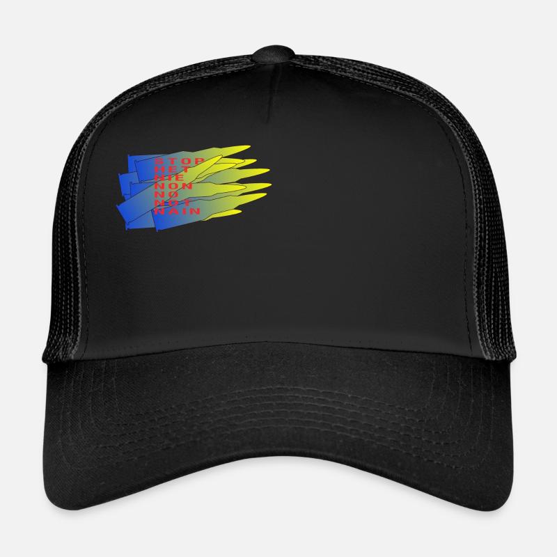 Stop the war in Ukraine Trucker Cap
