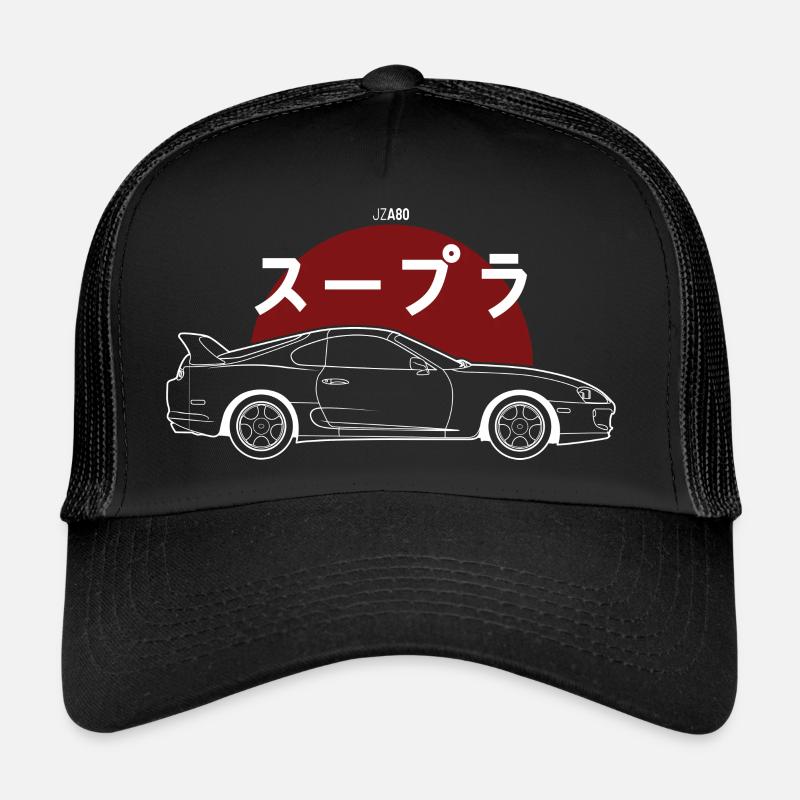 JZA80 Illustration Trucker Cap
