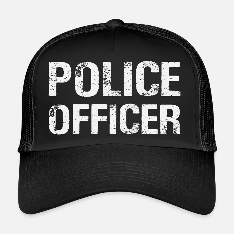 Policier Casquette trucker 