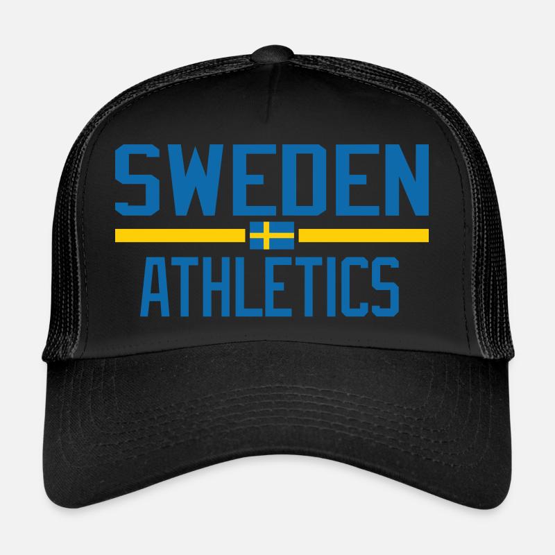 Suède Athlétisme Casquette trucker 