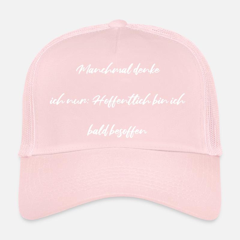 witzig alkoholexzesse spaß abfahrt bierbauch Trucker Cap