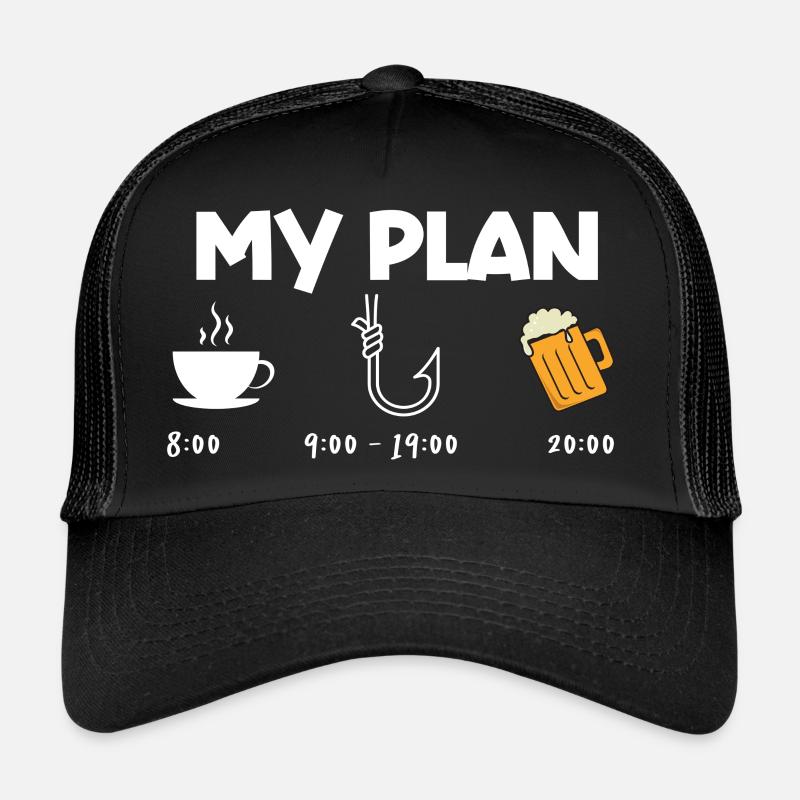 Mon plan pêche Casquette trucker 