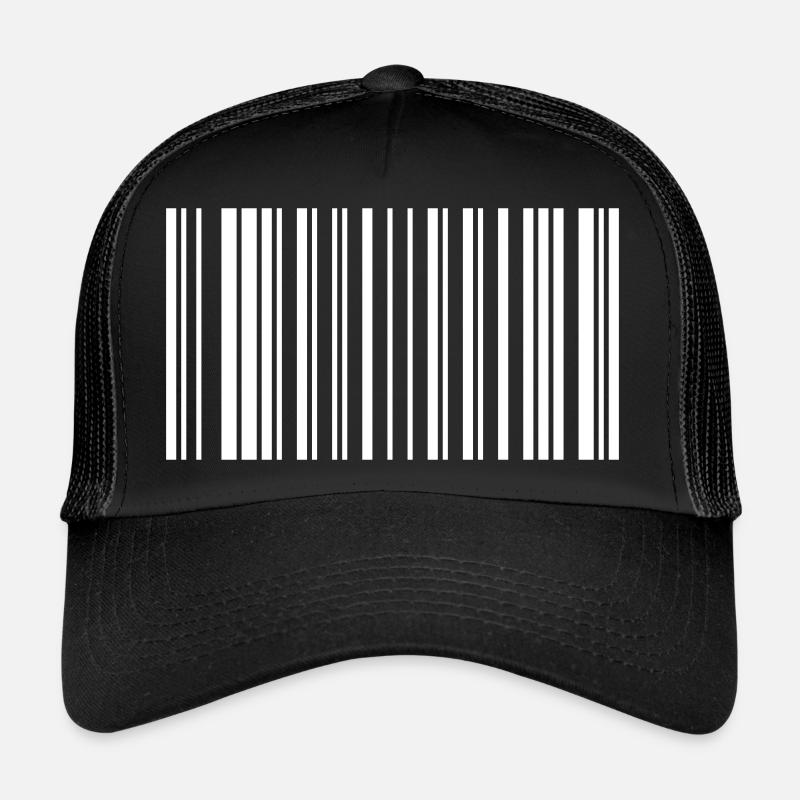 Peace Barcode Friedenszeichen Strichcode Symbol Trucker Cap