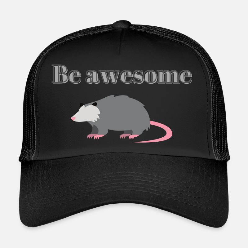 Awesome possum Casquette trucker 